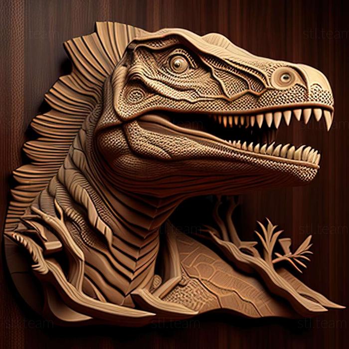 3D модель Чжученгозавр (STL)